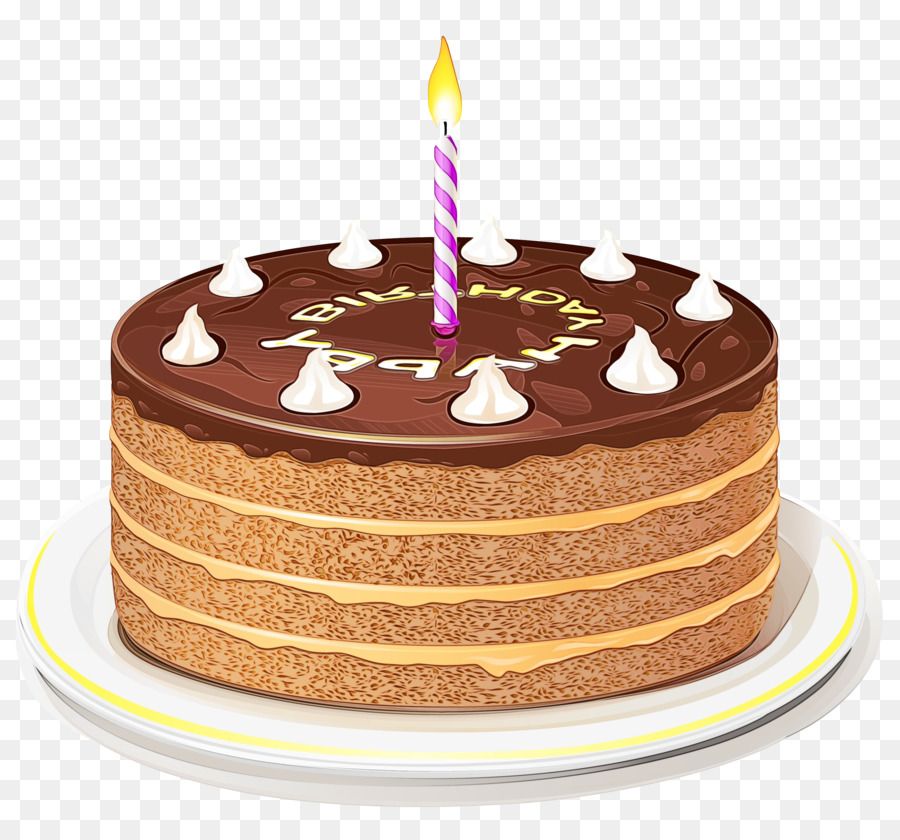 Pastel De Cumpleaños，La Tarta Sacher PNG