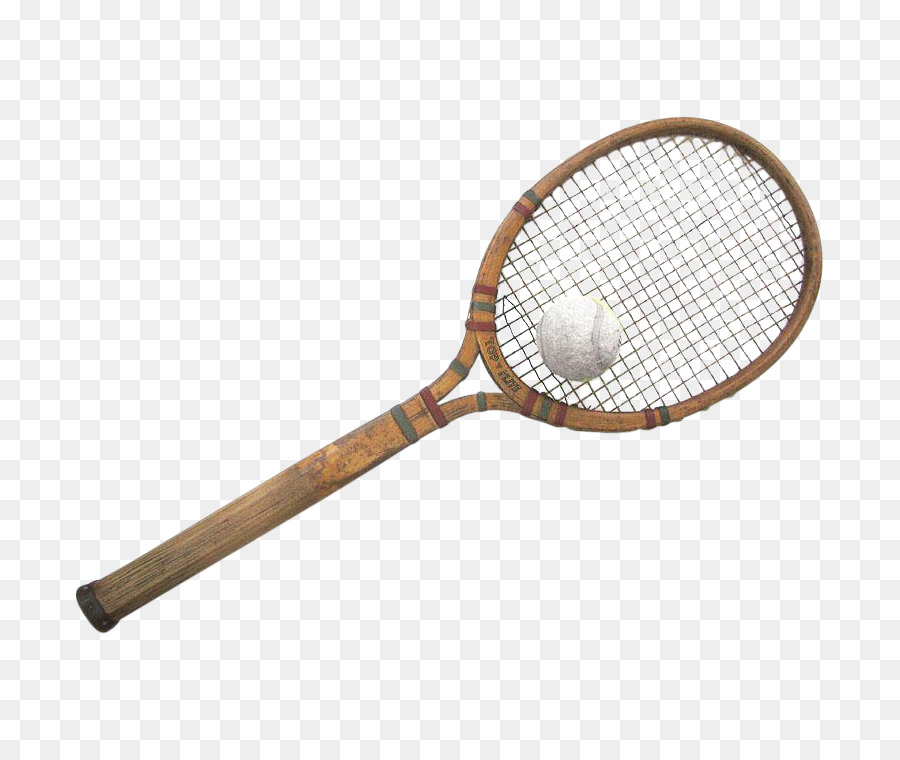 Raqueta De Tenis，De Madera PNG