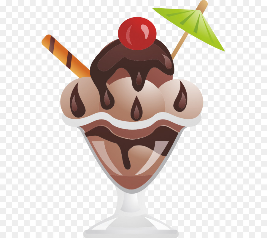 Helado，El Helado De Chocolate PNG