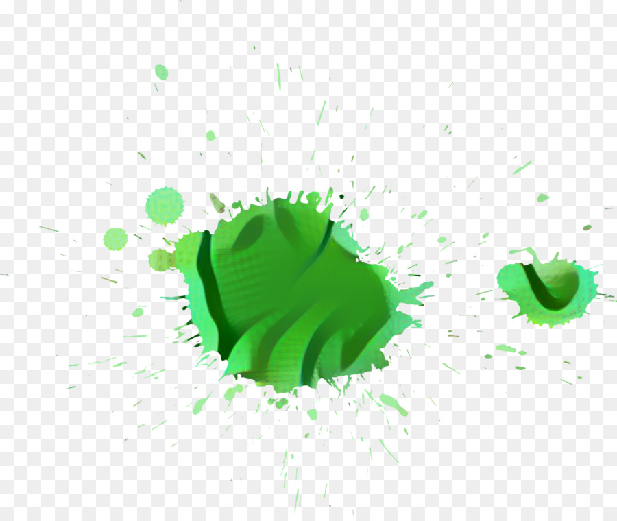 Salpicadura De Pintura Verde，Pintar PNG