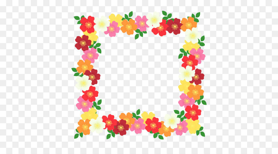 Diseño Floral，Cuadrilátero PNG