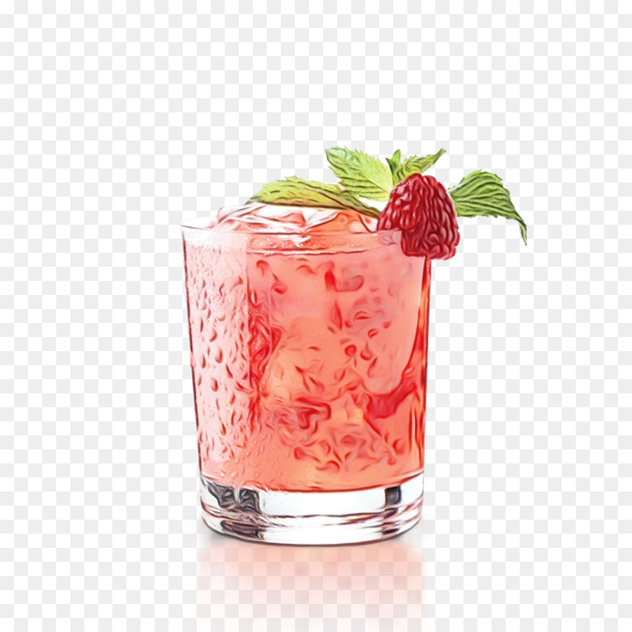 Cóctel Rosa，Vaso PNG