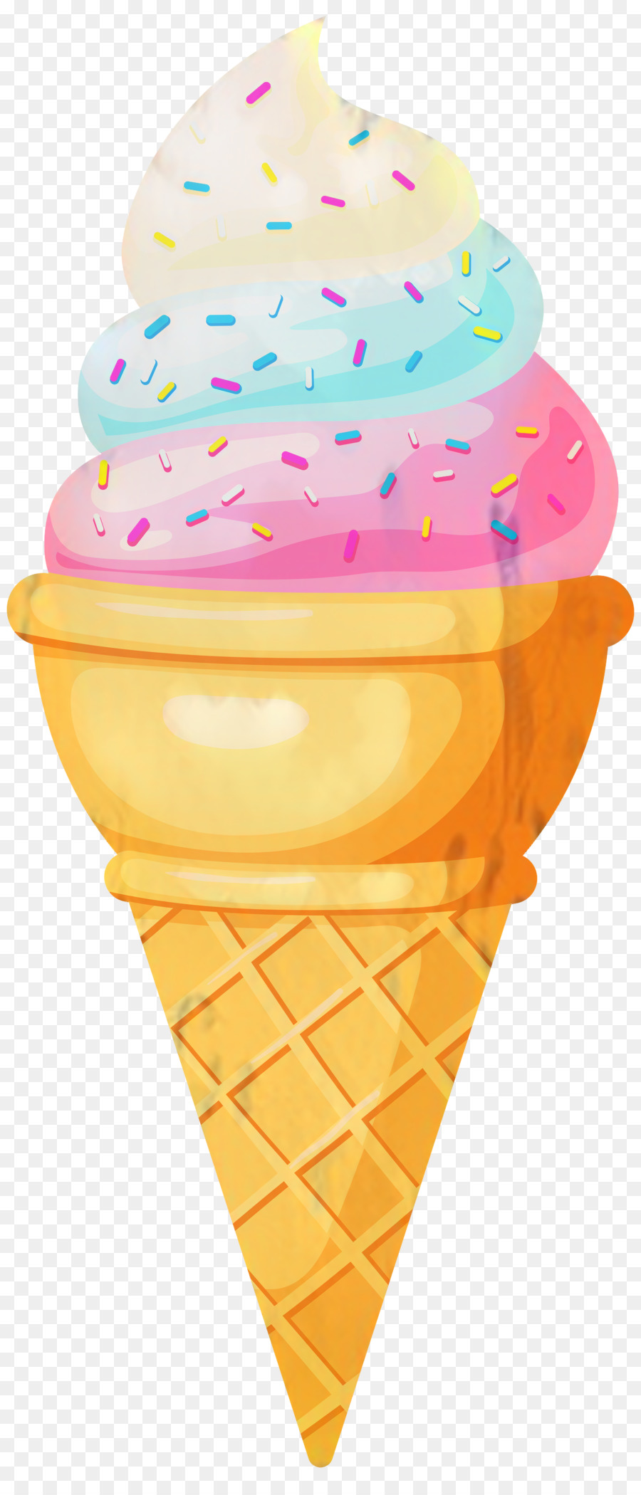 Conos De Helado，Helado PNG