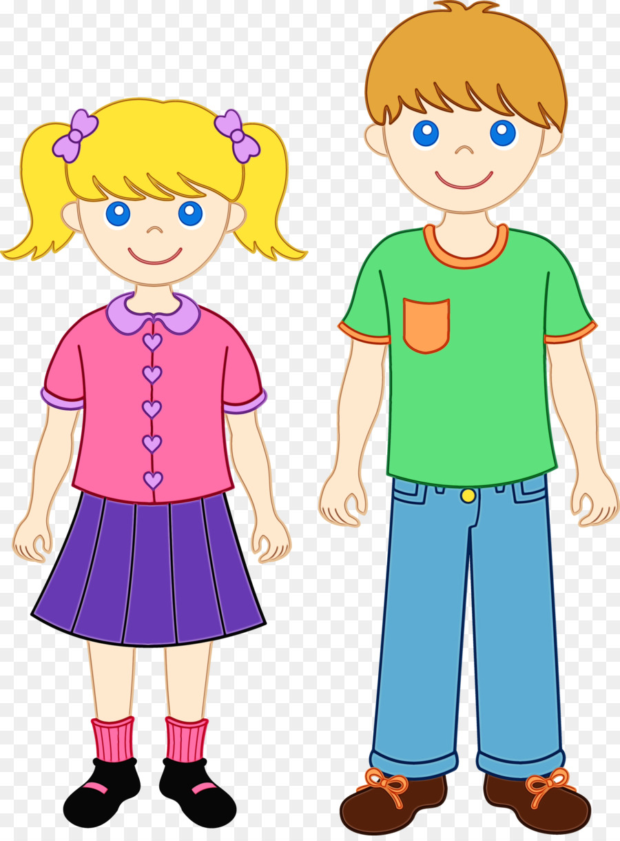 Niños De Dibujos Animados，Niños PNG