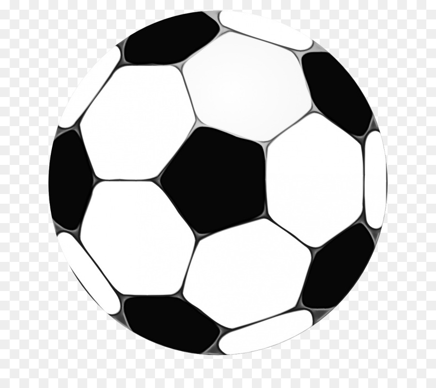 Balón De Fútbol，En Blanco Y Negro PNG