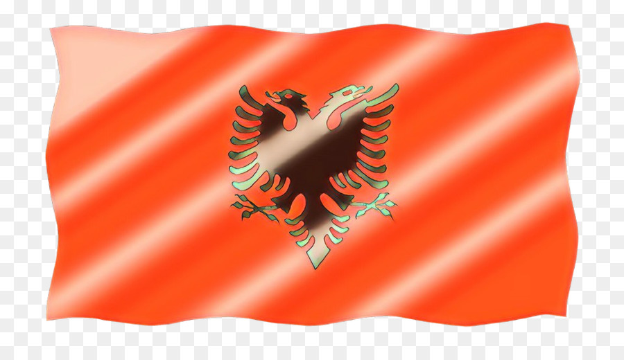 Bandera Albanesa，Rojo PNG