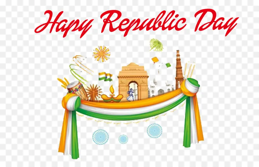 Día De La República，India PNG