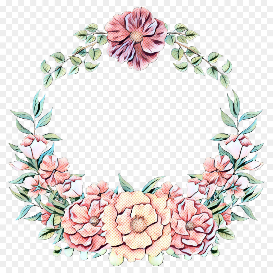 Marco Floral，Flores PNG