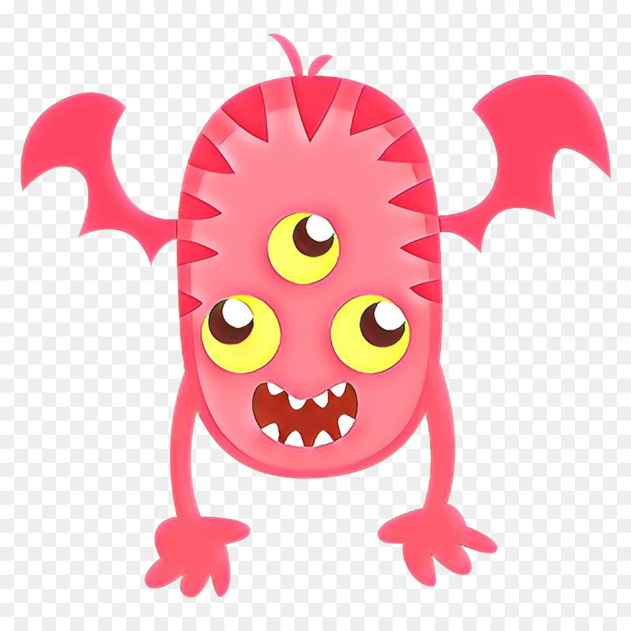 Monstruo Rosa，Dibujos Animados PNG