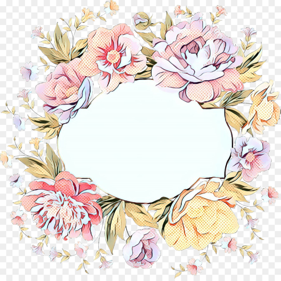 Diseño Floral，Corona PNG