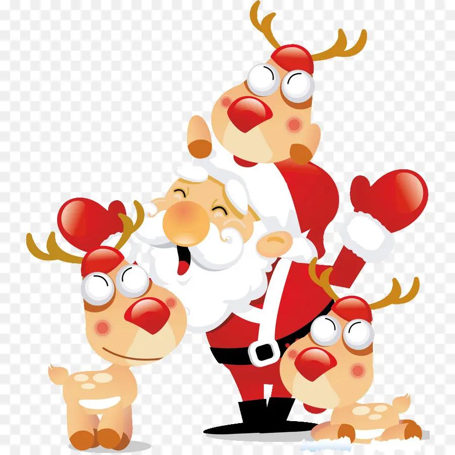 Santa Claus，Renos PNG