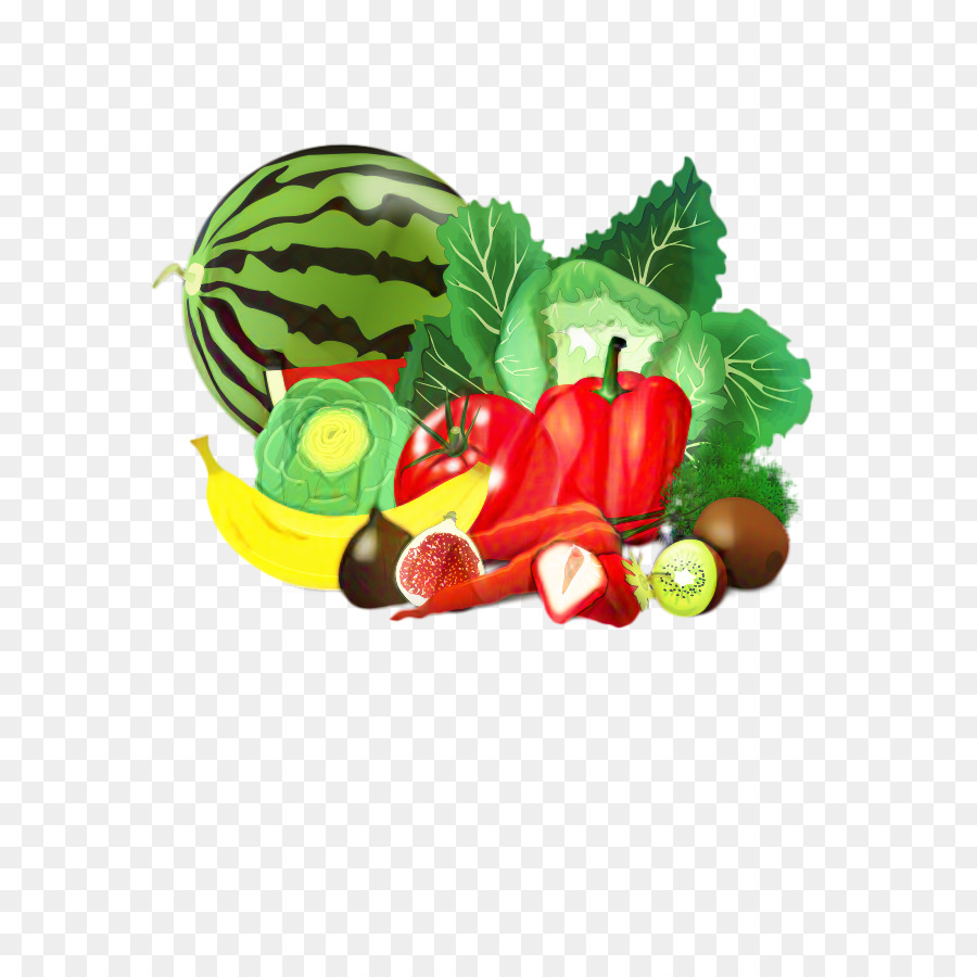 Frutas Y Verduras，Saludable PNG