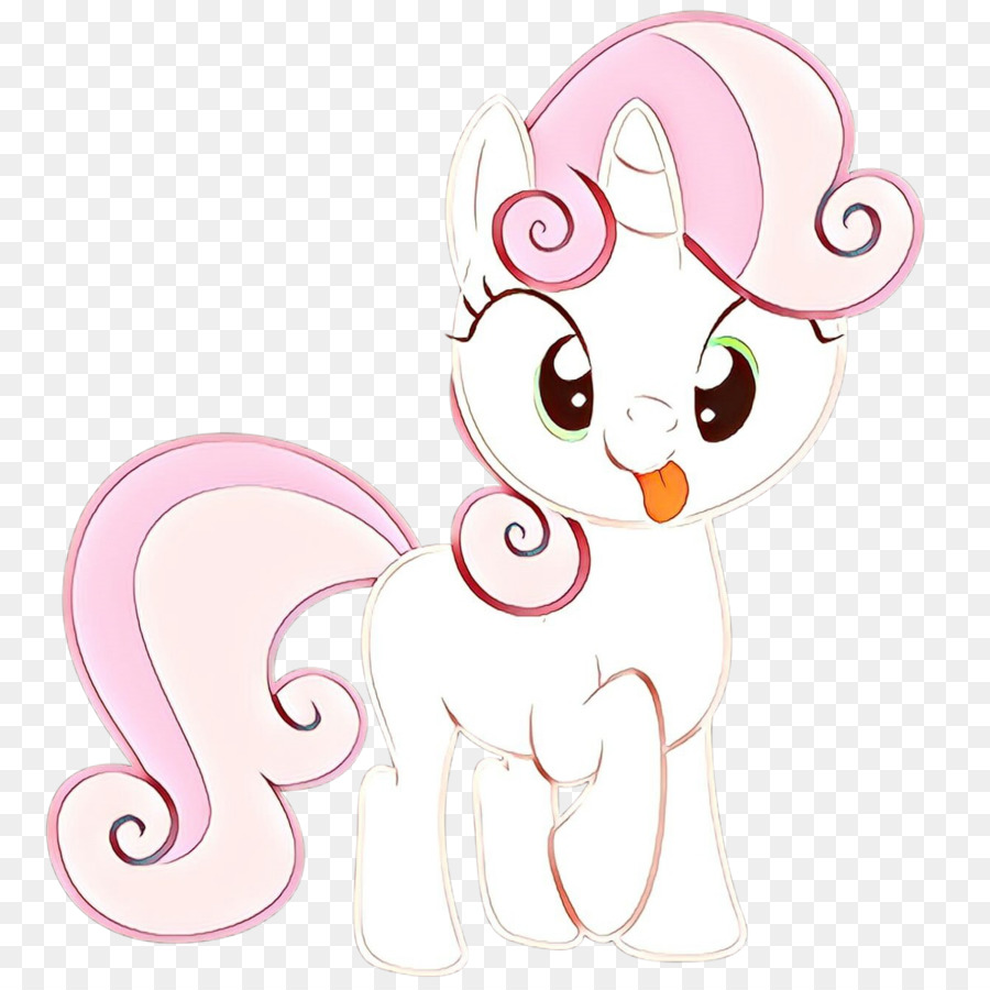 Poni Rosa，Dibujos Animados PNG