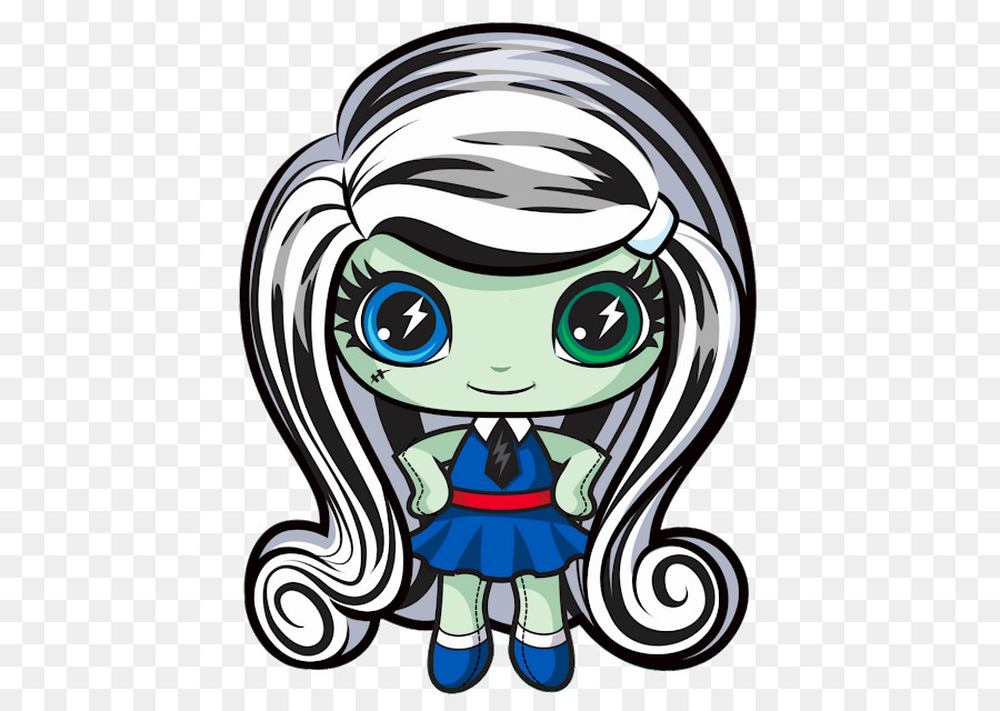 Frankie Stein，Monster High PNG