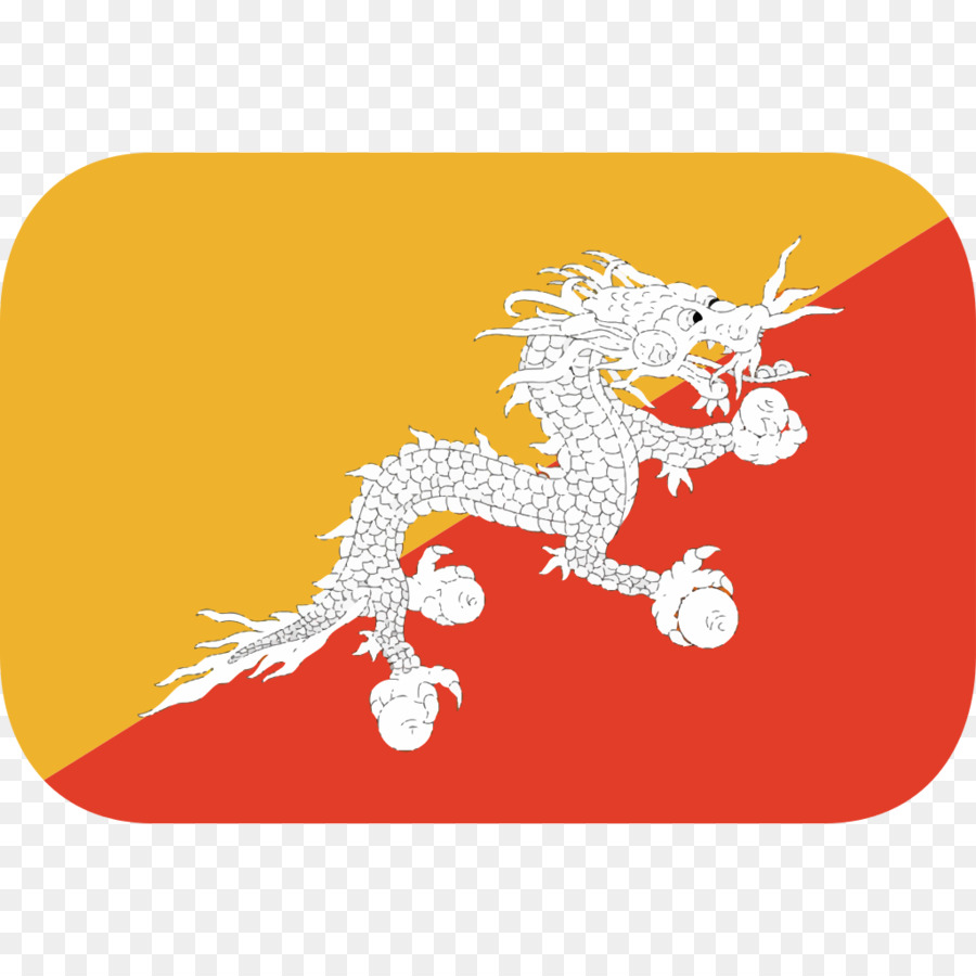 Bután，Bandera De Bután PNG