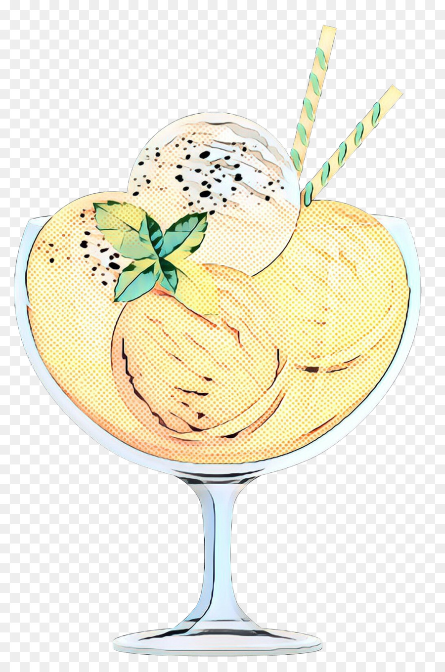 Helado，Cóctel De Guarnición PNG