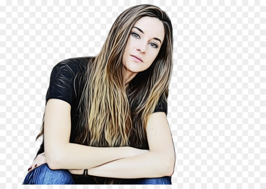 Shailene Woodley，El Pelo Largo PNG