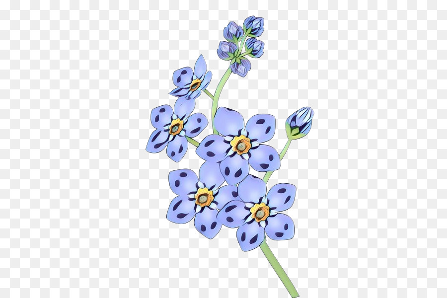 Flores Azules，Botánico PNG