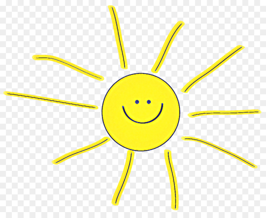 Sol Sonriente，Luz Solar PNG