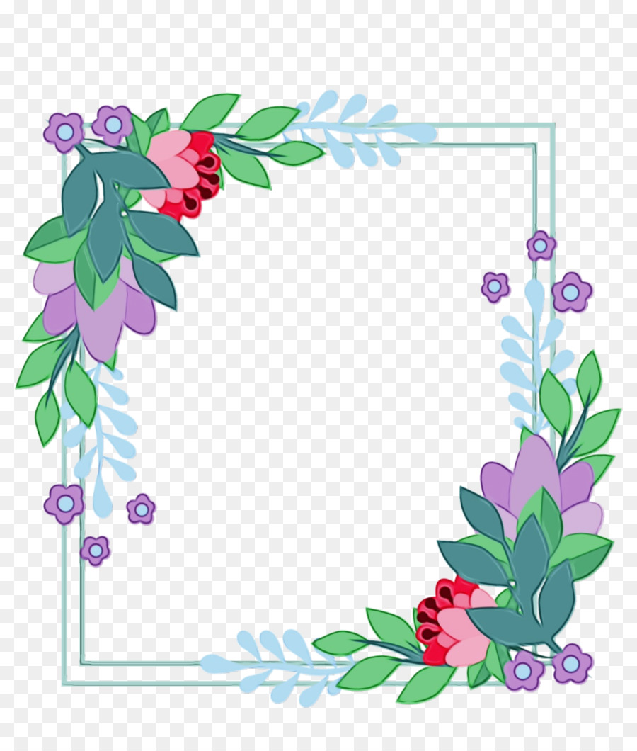 Diseño Floral，Marcos De Imagen PNG