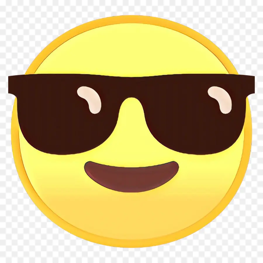 Cara Sonriente，Gafas De Sol PNG