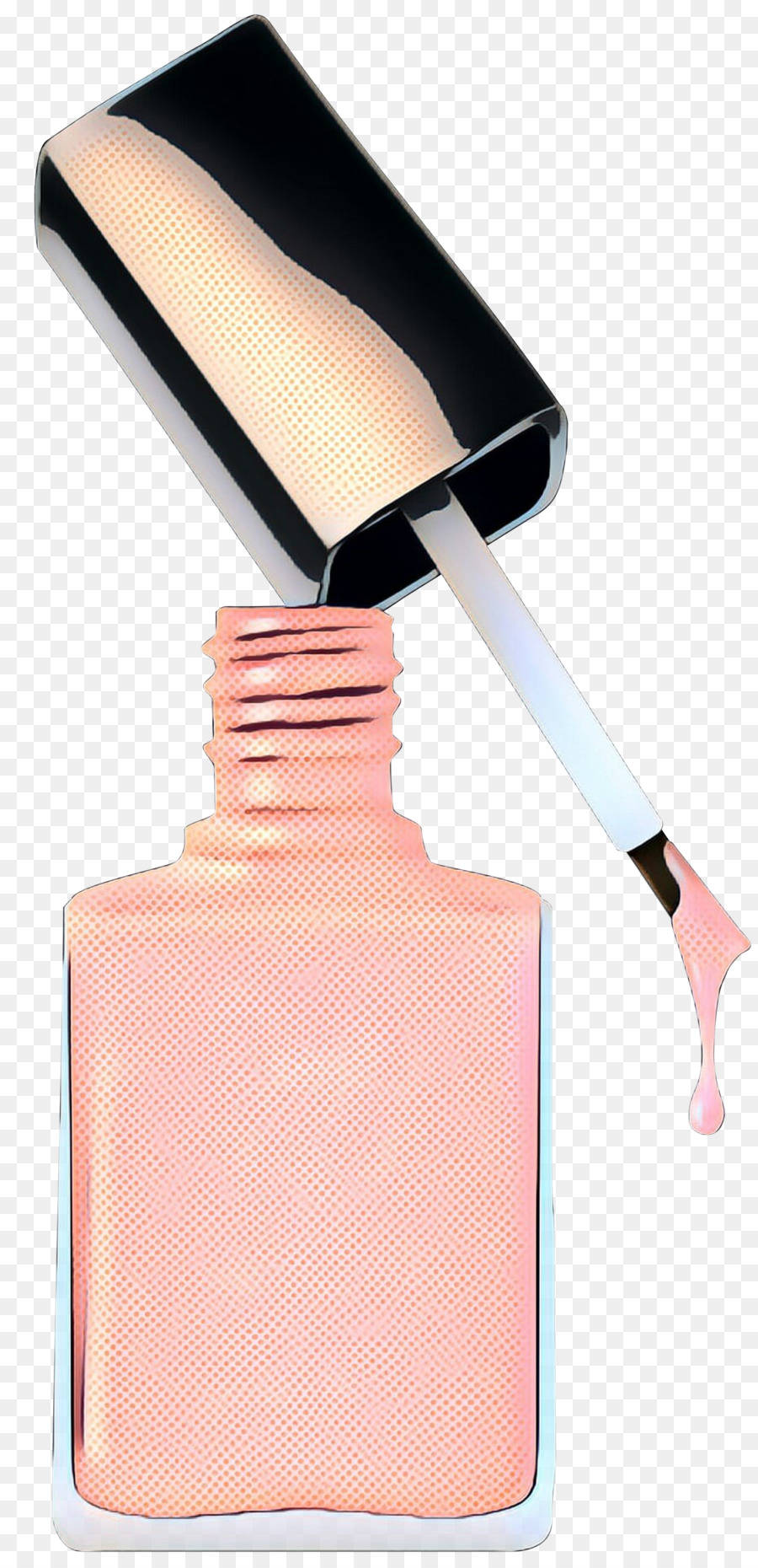 Esmalte De Uñas Rosa，Botella PNG