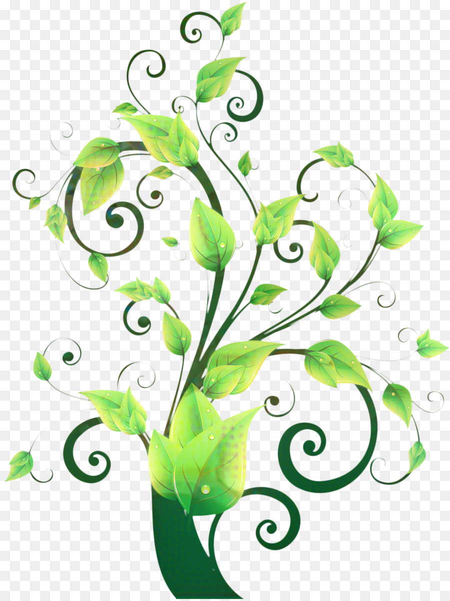 Planta Abstracta，Hojas PNG