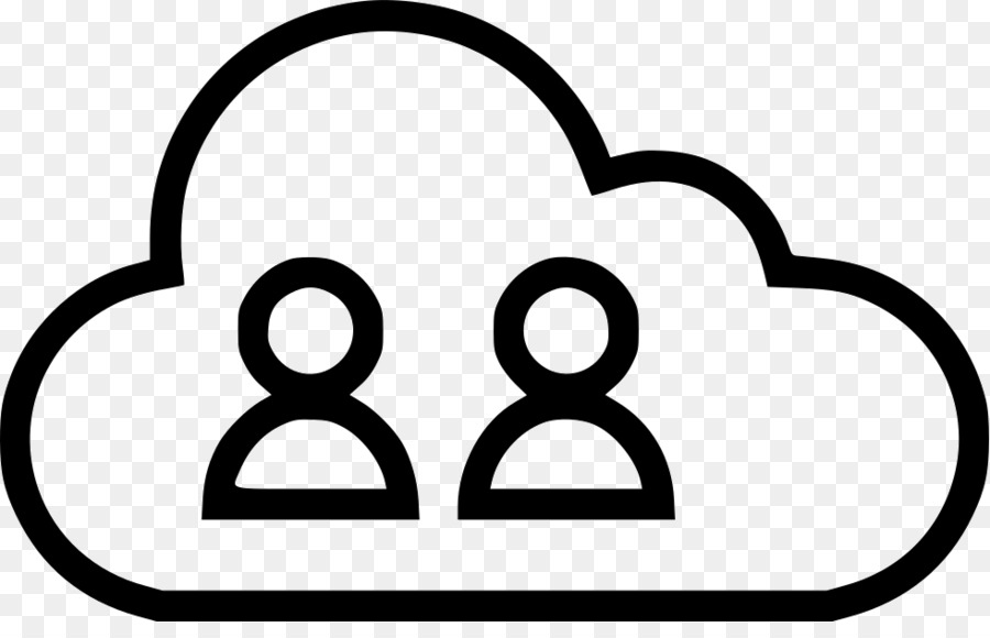 Nube Con Personas，Red PNG