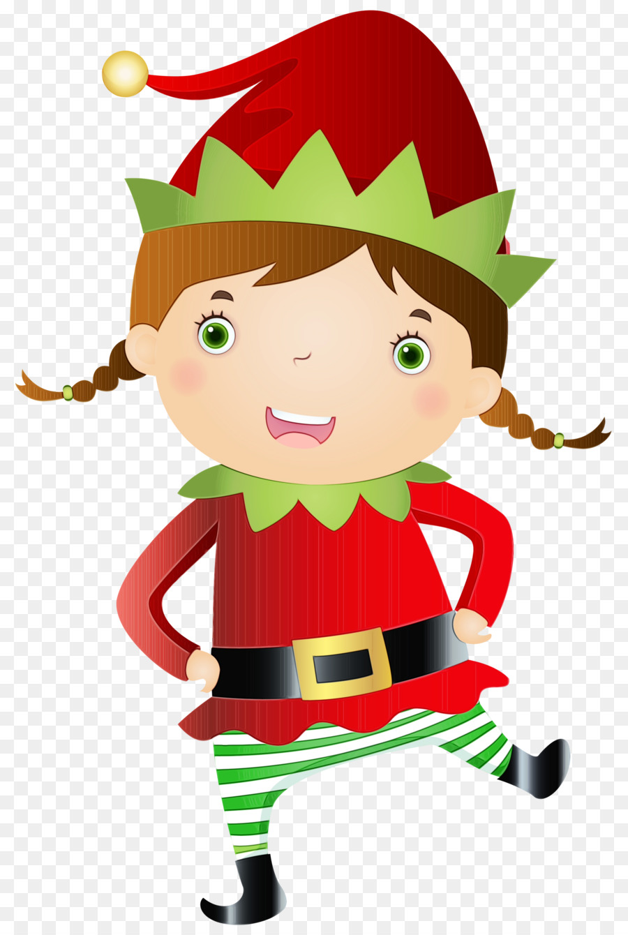 Santa Claus，Elfo PNG