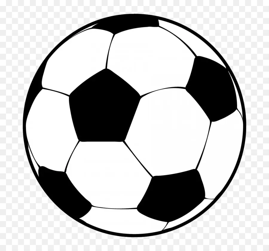 Balón De Fútbol，En Blanco Y Negro PNG