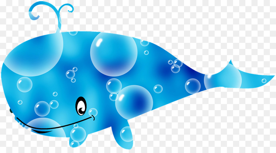 Ballena，Azul PNG