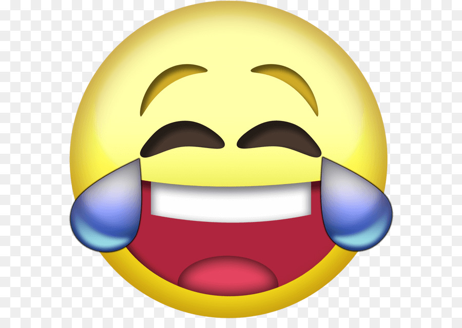 Emoji，Cara Con Lágrimas De Alegría Emoji PNG