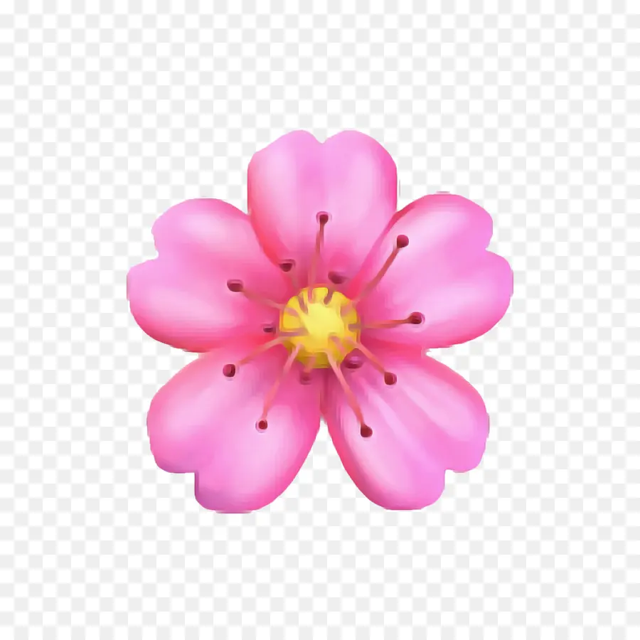 Emoji，De Los Cerezos En Flor PNG