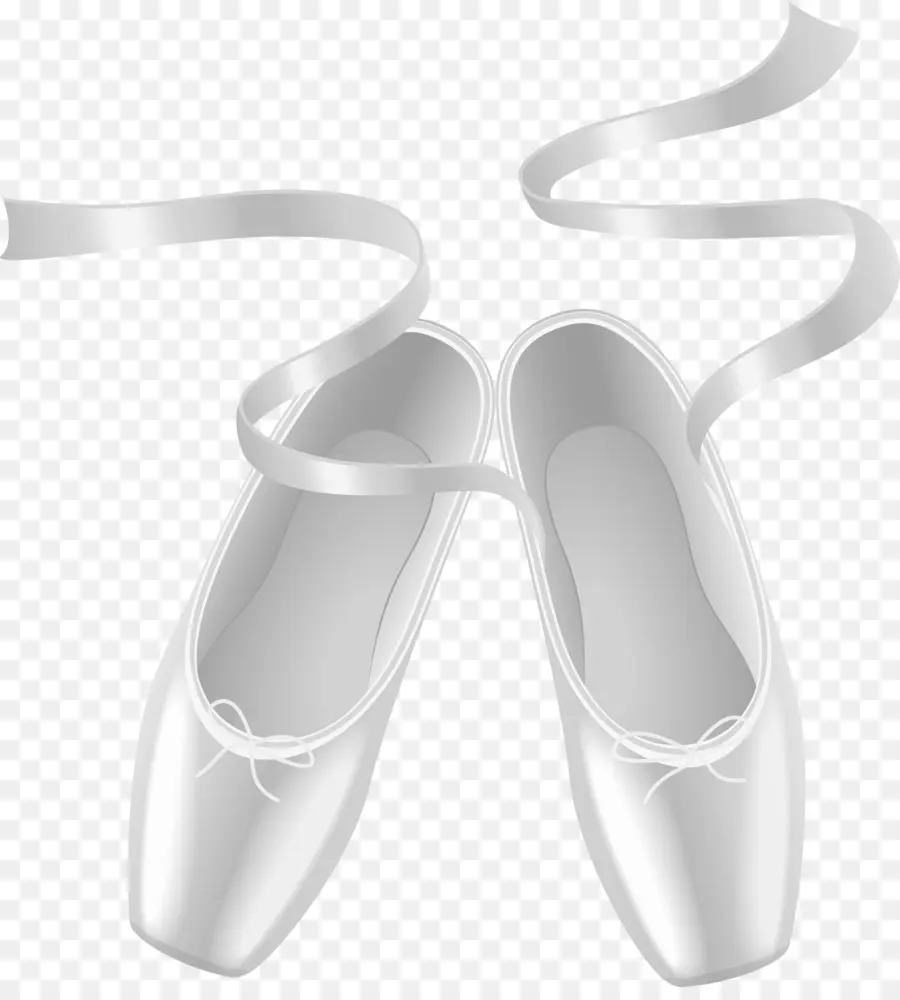 Blanco，Zapatilla De Ballet Clásico PNG