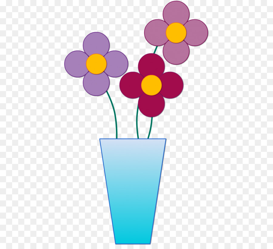 Florero，Flor PNG