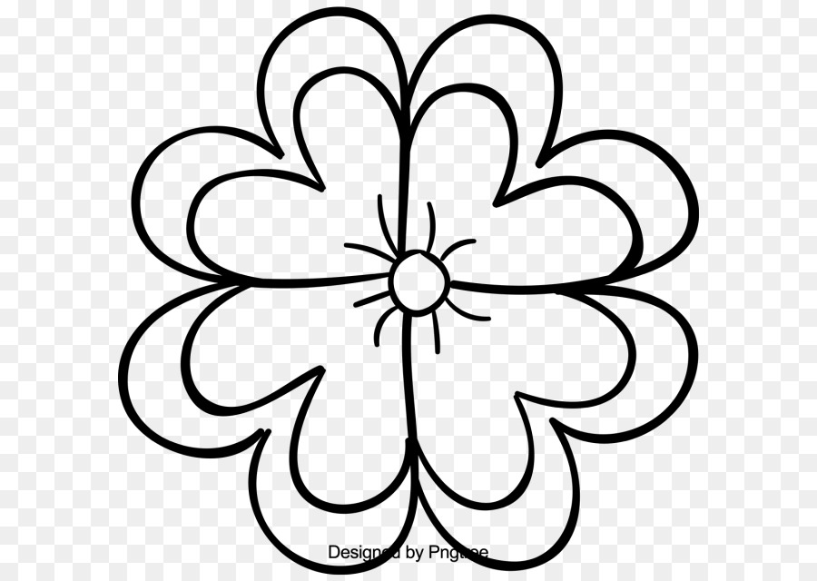 Dibujo，Flor PNG