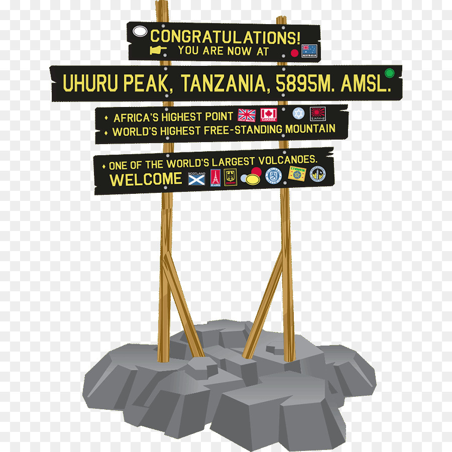 El Monte Kilimanjaro，Pico Uhuru PNG