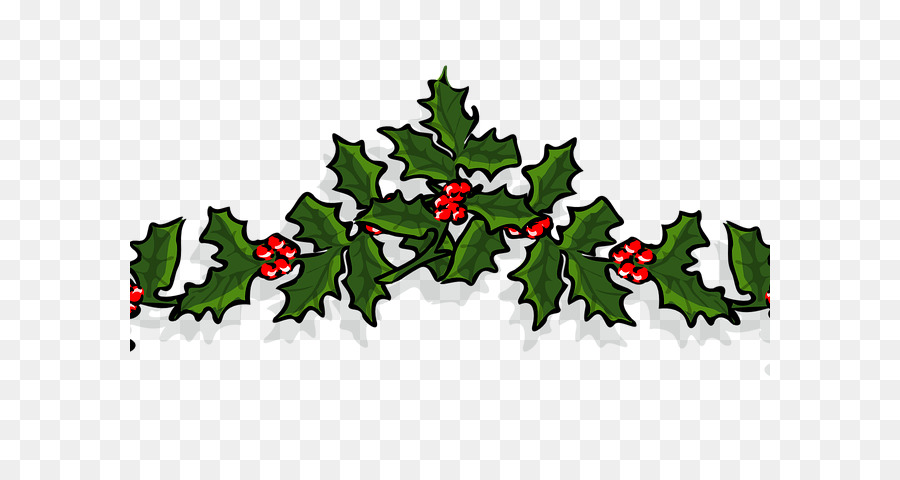 Christmas Day，Común Holly PNG