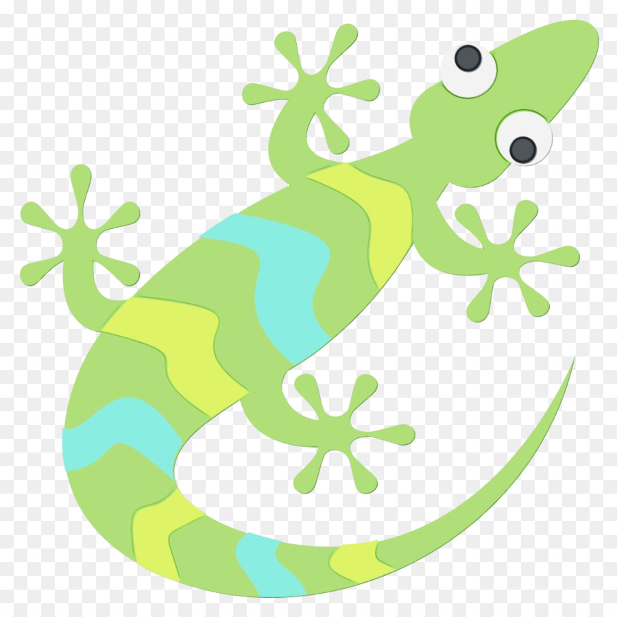 Lagarto Verde，Dibujos Animados PNG