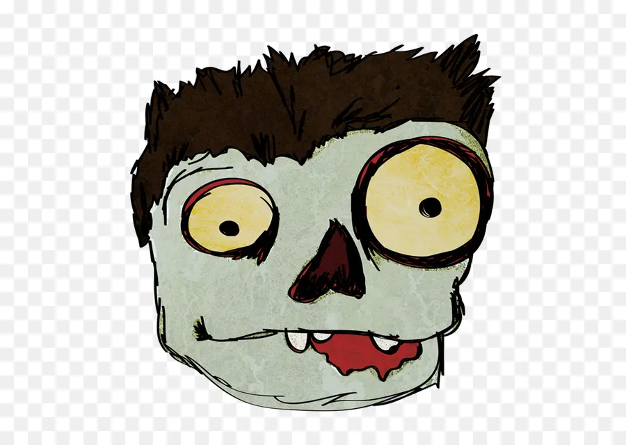 Cara De Zombi，No Muertos PNG