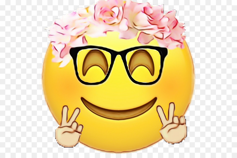 Emojis，Anteojos PNG