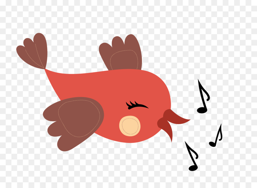 Pájaro Cantor，Notas Musicales PNG