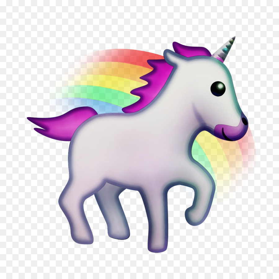 Unicornio En El Arcoiris，Fantasía PNG