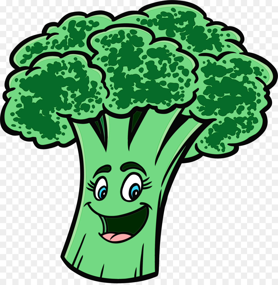 Brócoli Verde，Dibujos Animados PNG