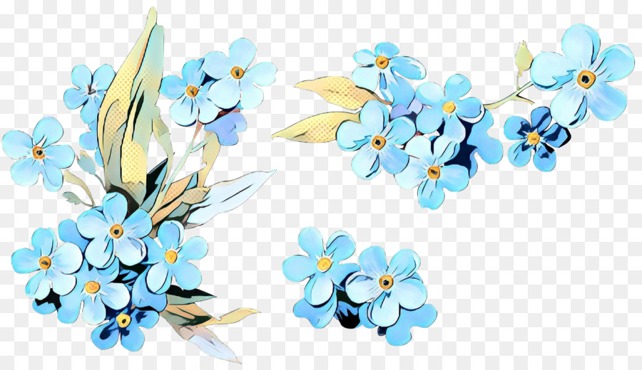 Flores Azules，Florecer PNG