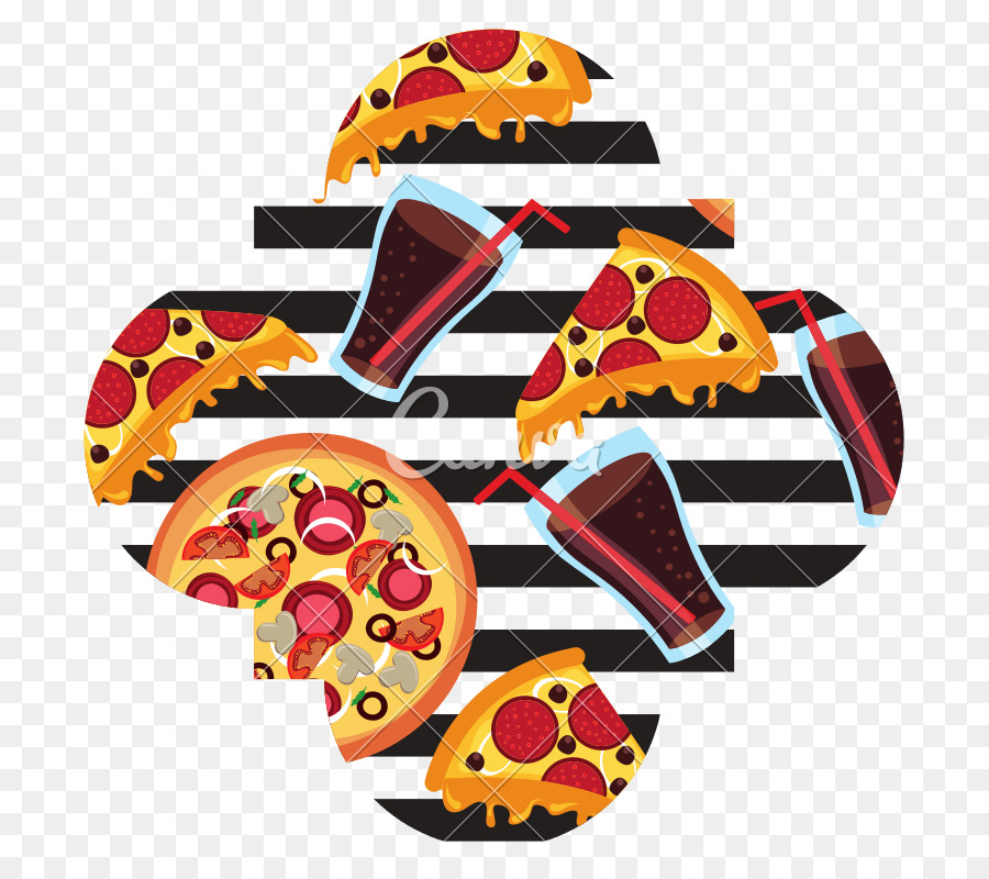 Pizza，Las Bebidas Gaseosas PNG