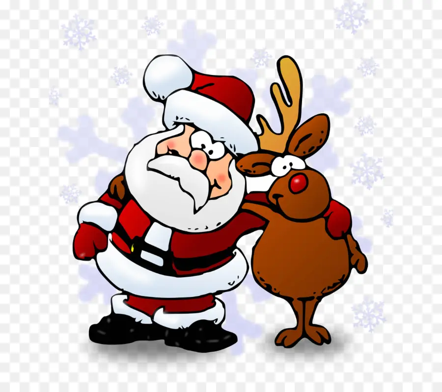 Rudolph，Santa Claus PNG