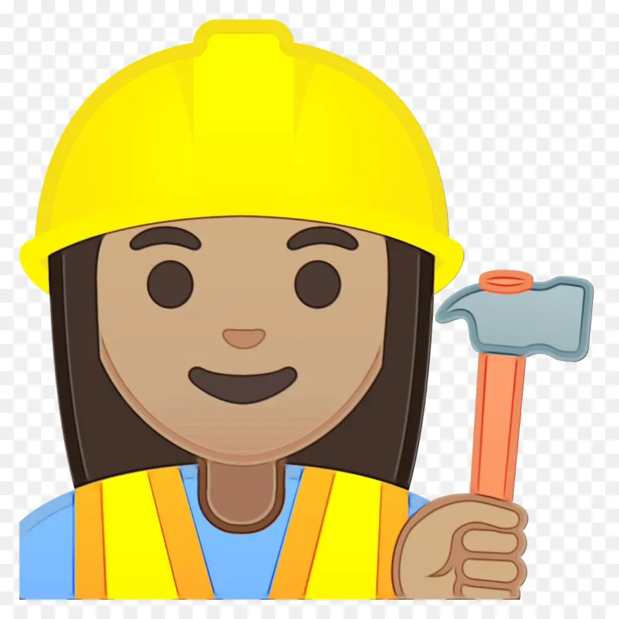 Emoji，Trabajador De La Construcción PNG