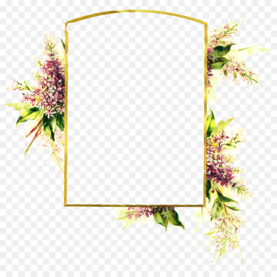 Diseño Floral，Marcos De Imagen PNG