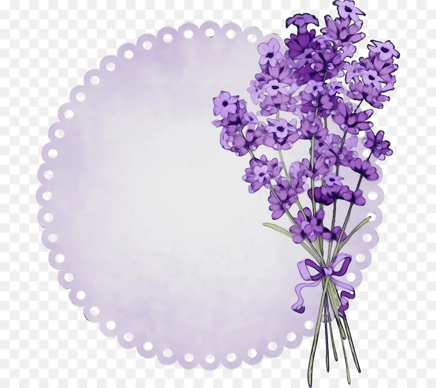 Flores Moradas，Ramo PNG